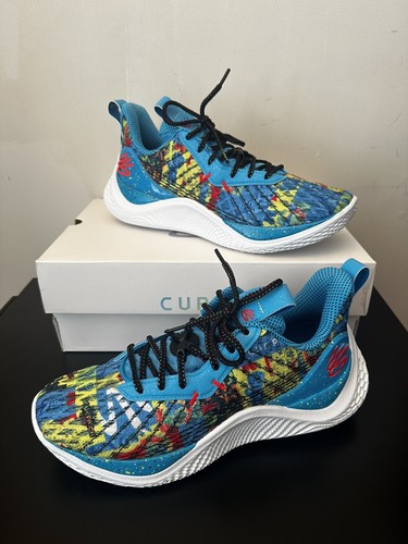 Under Armour Curry Flow 10 x Sour Patch Kids Mens Sz 10
