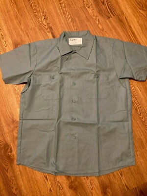 Vintage XL Angelica Uniform Shirt Janitor Lunch Lady New Old Stock 82919 DSW NOS