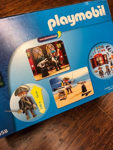 Playmobil Pirates Pirate Hideout Play Box Set #5658