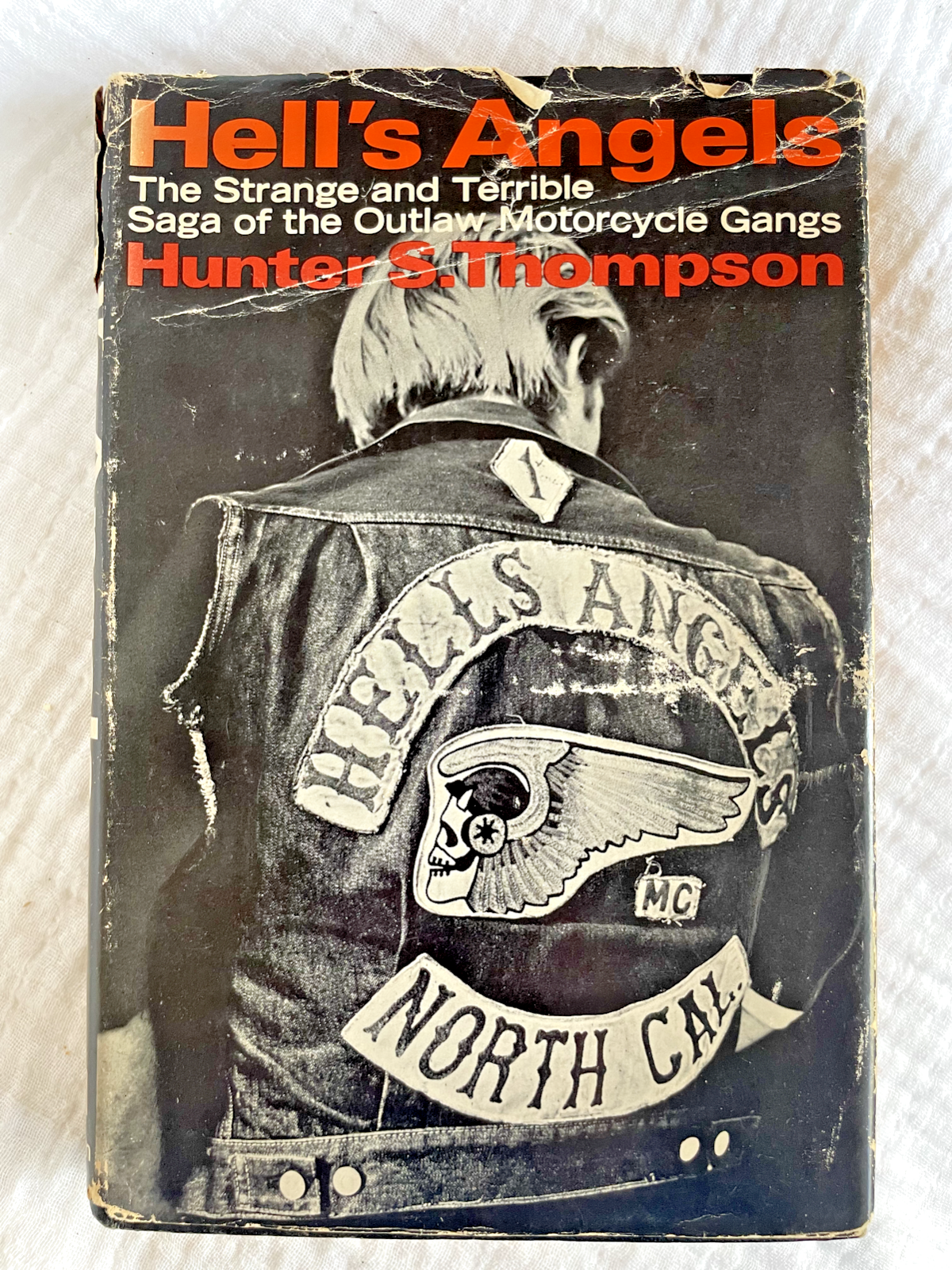 HUNTER S. THOMPSON Hell's Angels 1967 Book Club Edition HC/DJ