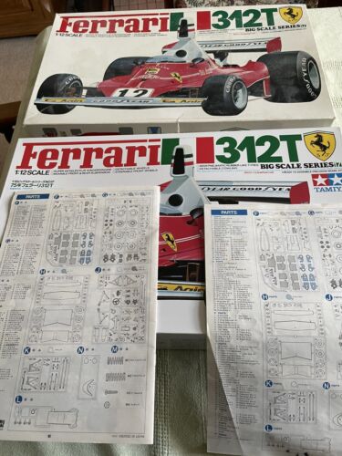 TAMIYA 1/12 FERRARI 312T F1 Racing Car Plastic Model Kit Big TAMIYA 1/12 FERRARI 312T F1 Racing Car Plastic Model Kit Big