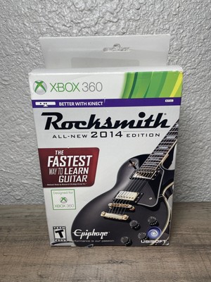 Rocksmith 2014 Edition (Microsoft Xbox 360) Game & Cable Bundle NIB FACTORY SEAL