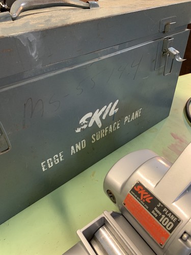 Skil 100 Planer Type 4: 7.5 Amps, Restored