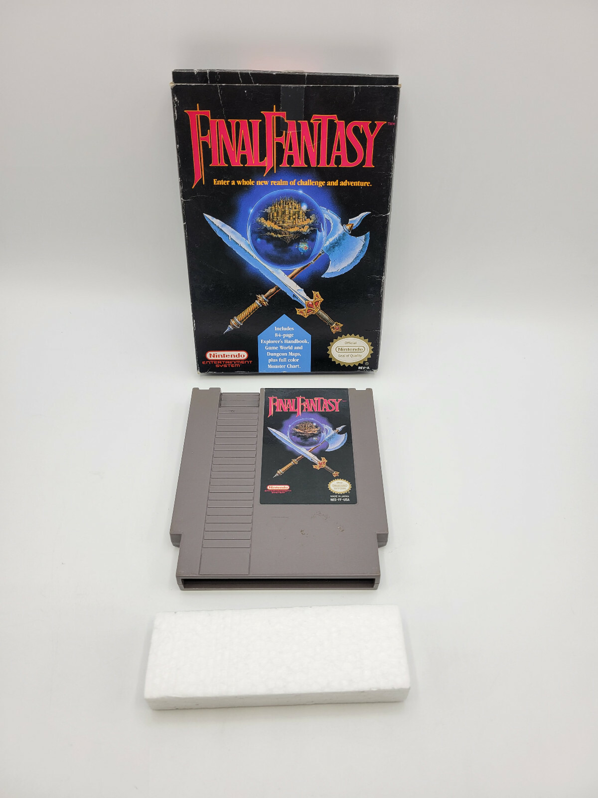 🌟 Final Fantasy 1 (NES, 1990) RPG Game Cartridge w/ Box NintendoのeBay公認海外通販｜セカイモン