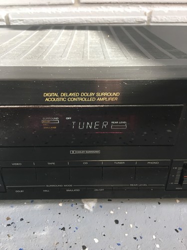 SONY TA-AV411 Acoustic Controlled Amplifier.   Integrated Stereo Amplifier