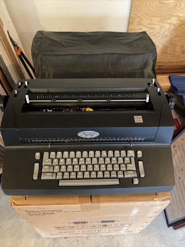 1979 IBM Selectric II on the Typewriter Database