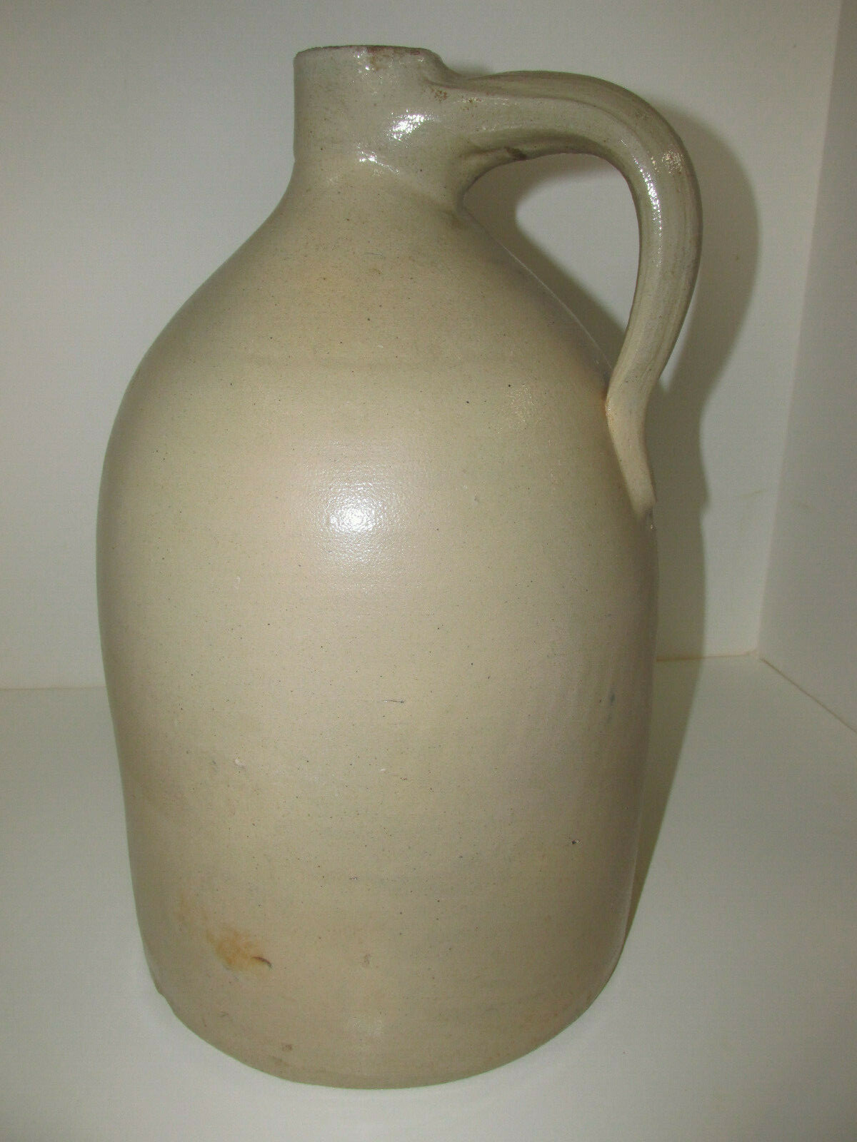 Antique Stoneware Jug, Whites Utica, New York, Damaged