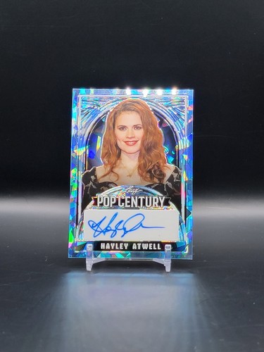 ルーシーアトウェル HAYLEY ATWELL 2024 LEAF METAL POP CENTURY AUTO /9 Blue