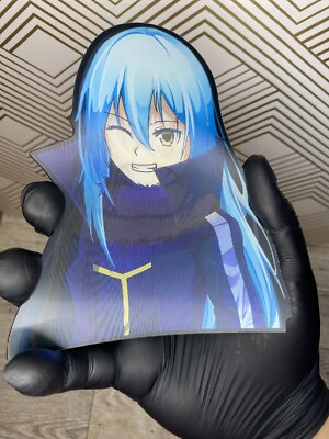 Reincarnated as Slime Rimuru Tempest 3D Lenticular Motion Car Sticker Decal