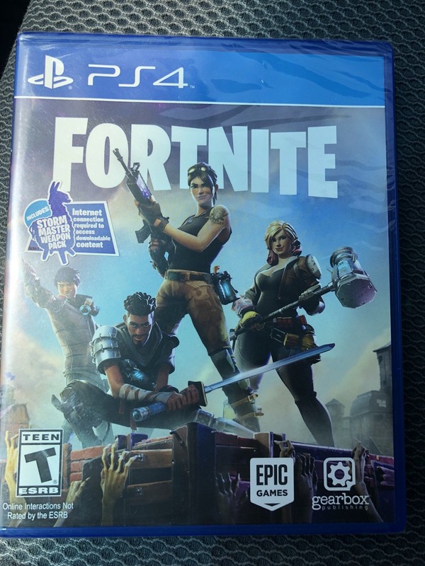 fortnite ps4 physical disc brand new sealed early access pack playstation disk - fortnite ps4 disque