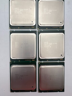 Lot of 6 Intel Xeon E5-2665 2.40GHz CPU SR0L1