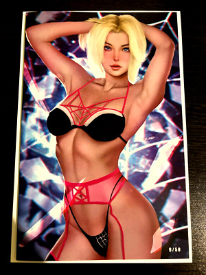 MAD LOVE #3 SPIDER GWEN TAURUS EXCLUSIVE LINGERIE VIRGIN NUMBERED LTD 50 NM+
