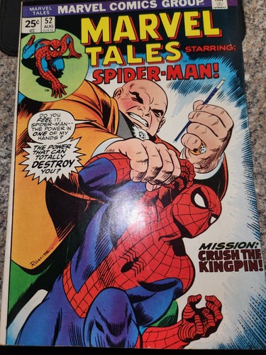 Marvel Tales #52 (1974, Marvel Comics) KingPin Cover Spider-Man 