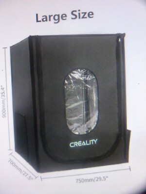 Creality 3D Printer Enclosure Protection Cover, 29.5 x 27.5 x35.5'', Soundproof+