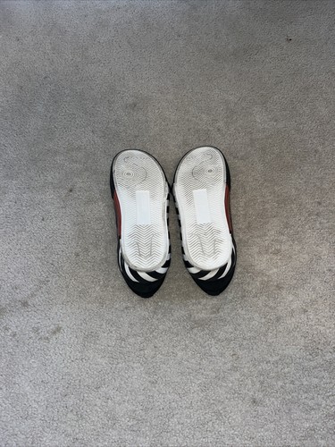 Size 11.5 - Off-White c/o Virgil Abloh Black And Pink Low Vulcanized Sneakers