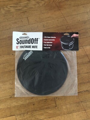 Evans SO-12 SoundOff Drum Mute - 12'' 2004 - 2020 - Black
