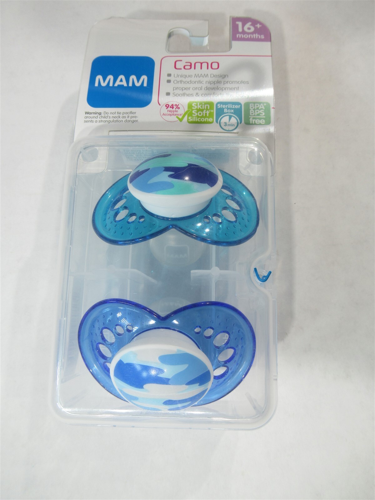 ao mama Mam Original Pacifier BPA Fox Elephant Orthodontic Nipple
