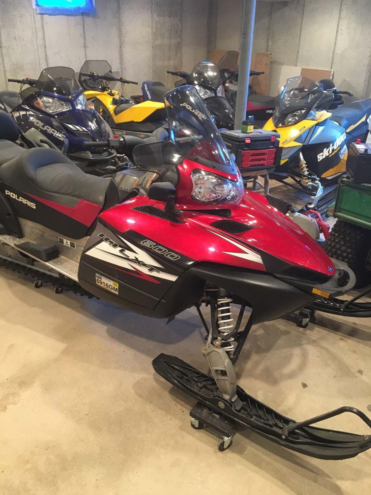 2012 Polaris snowmobile IQ LTX600