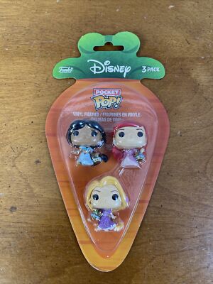 Funko Pocket Pop! Easter Jasmine, Rapunzel, Ariel 3-Pack Disney Disney Princess