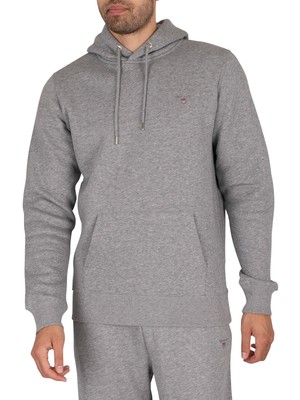 

Мужской оригинальный пуловер GANT, серый, Grey