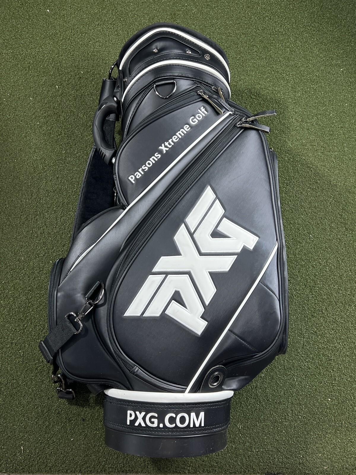 Bag Black White Strap Rain Cover