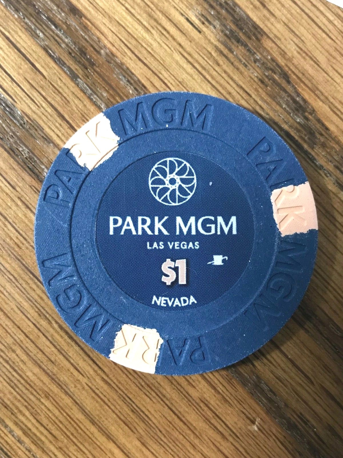 Las Vegas Casino Chip    PARK MGM    $1