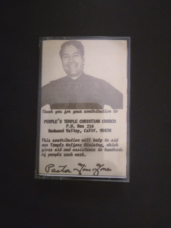 Rev Jim Jones Peoples Temple cassette sermon 1973 explains why