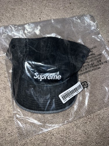 小物 Supreme Coated Denim Camp Cap Supreme Coated Denim Camp Cap (SS24) - $54