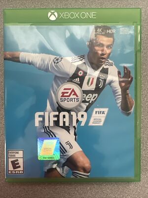 FIFA 19 Xbox One - Ronaldo Cover - Clean DISC - FAST SHIPPING