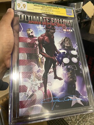 ULTIMATE FALLOUT 4 CGC 9.9 SS CLAYTON CRAIN ACETATE VARIANT SIGNED