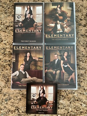 Elementary (DVD Sets) Seasons 1-2-3-4 Used Like New Condition.