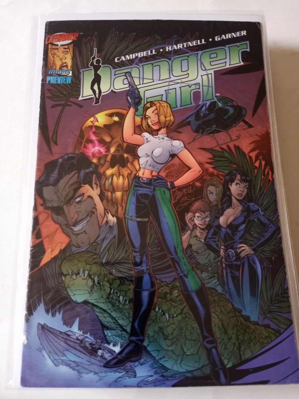 Danger Girl #1 - Preview - Cliffhanger/ Image Comic books | eBay