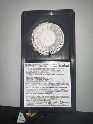 Intermatic Malibu ML60T Low Voltage Lighting Timer Transformer Power Pack