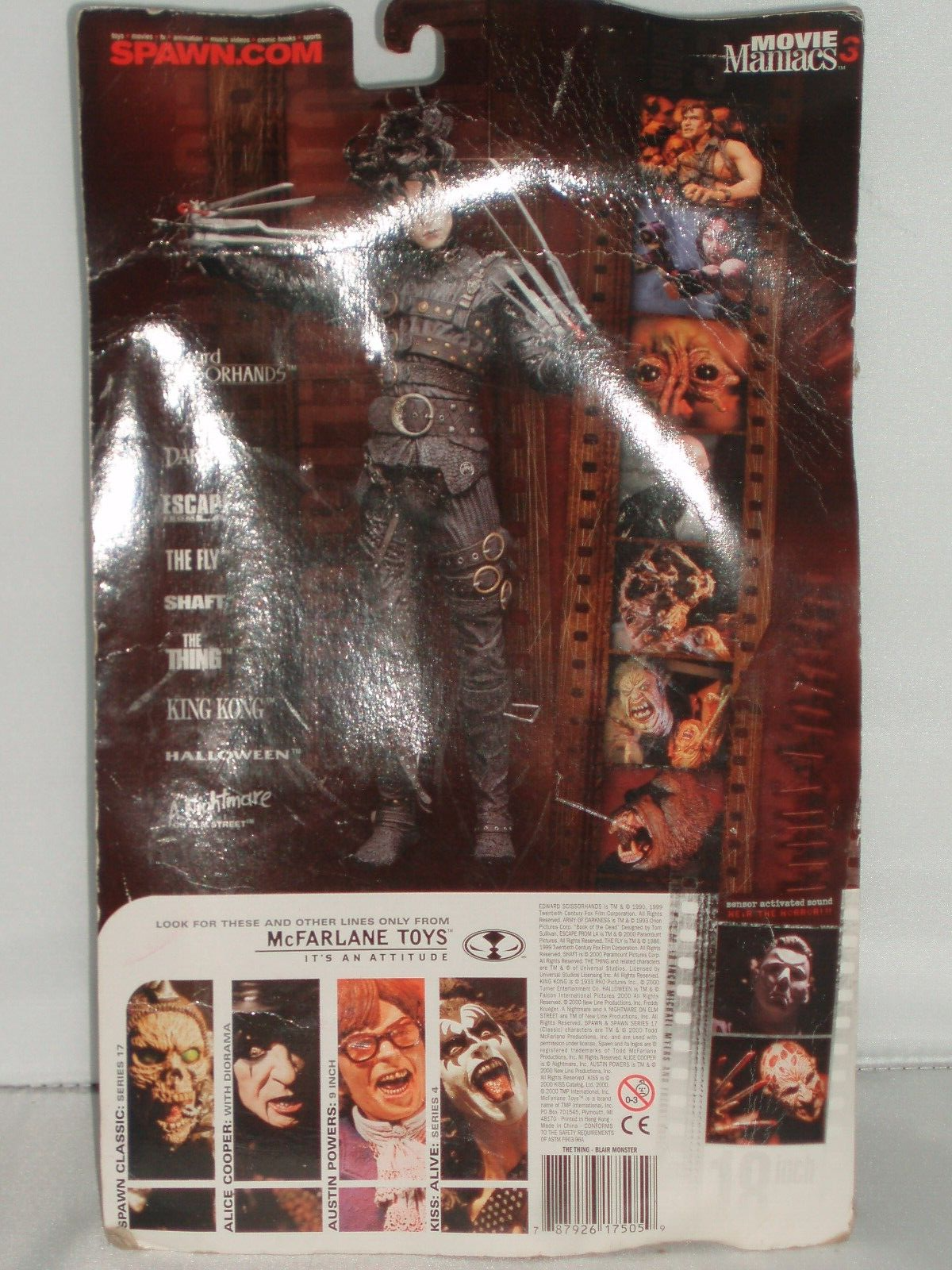 McFarlane Toys Movie Maniacs THE THING Blair Monster Action Figure NIP 2000