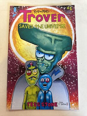 Trover Saves The Universe #1 Justin Roiland Variant Cover Comic Rick & Morty  
