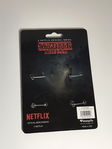 Stranger Things Original 4 Pack Button Lot