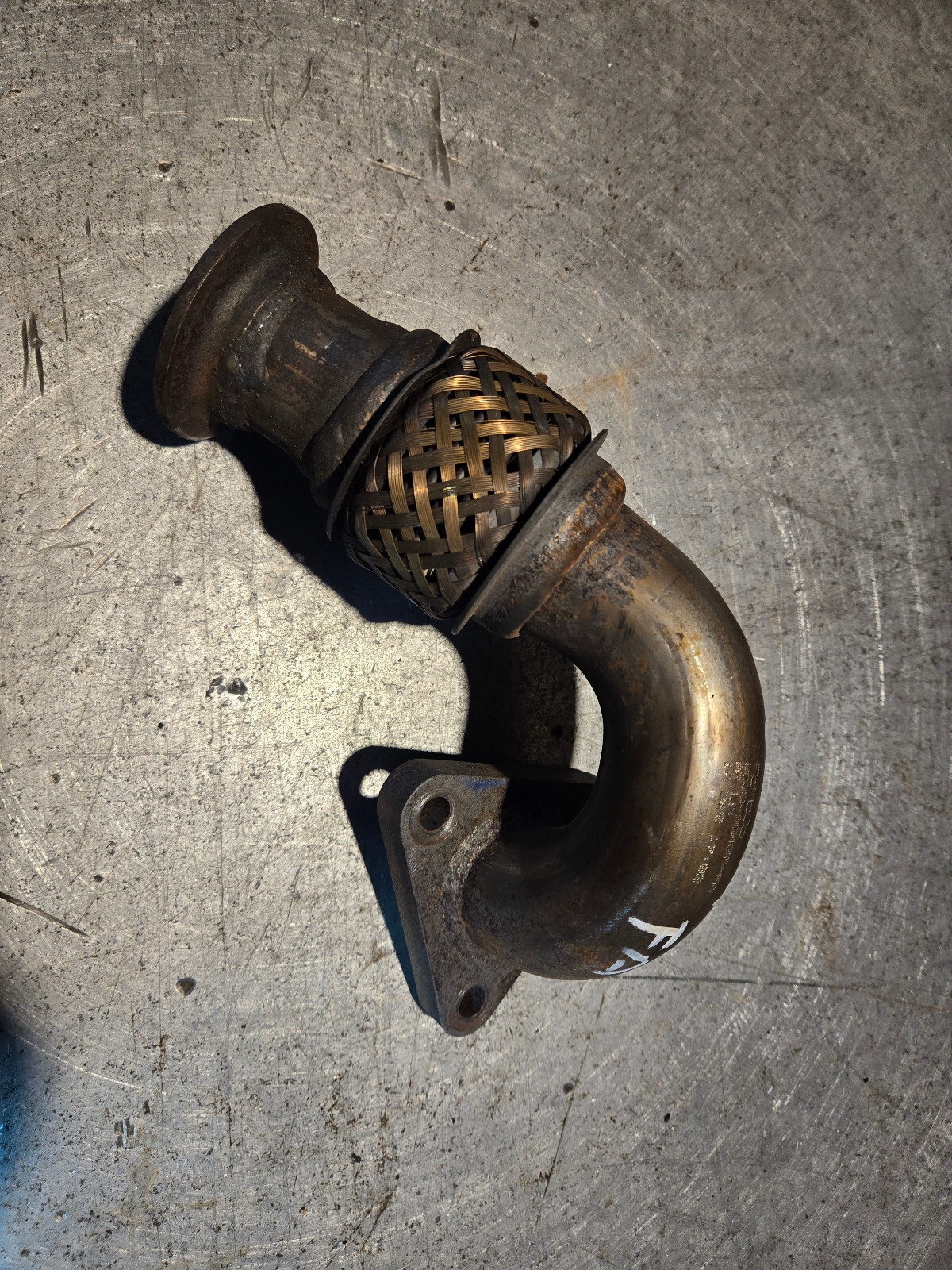 Ford part # BC3Q-9G437-FA - Exhaust Pipe - Picture 1 of 5