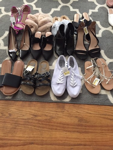Wholesale Lot Of Womens Target Brand Shoes Retails Over $900