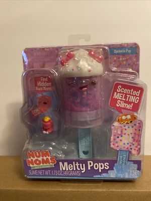 Num Noms Melts Pops, Sprinkle Pop, Scented Melting Slime 2018