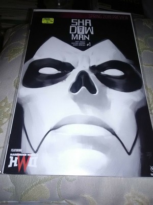 Valiant Spring 2018 Preview, NM-, Shadowman, Harbinger Wars II