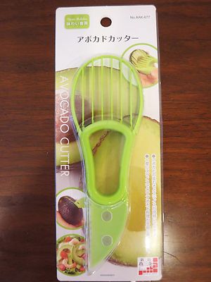 Japanese Fine Speedy Avocado Knife Cutter with cap vegetable slicer 