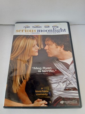 Serious Moonlight DVD 2009 Magnolia Pictures Meg Ryan Timothy Hutton Justin Long
