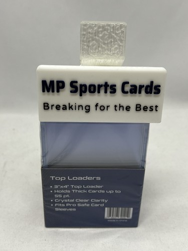 (1) Pro Safe 3"x4" 55pt Thick Toploader 25ct Free Shipping!