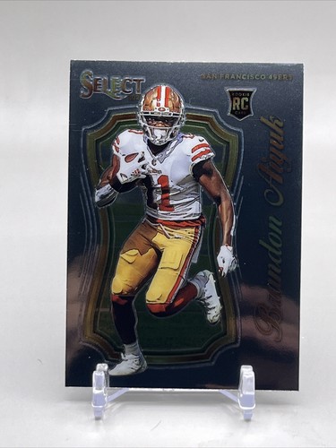2020-21 BRANDON AIYUK Select Certified #SCR-10 Rookie Card