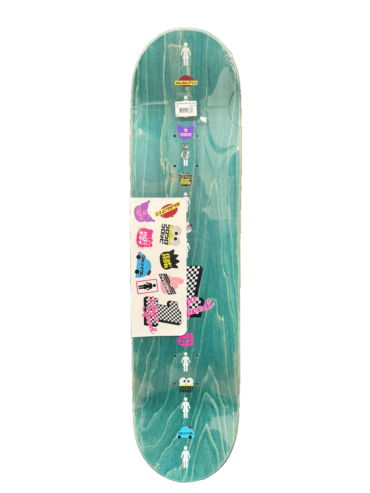 GIRL SANRIO TOKYO SPEED BREANA GEERING SkateboardKUROMI 8.0