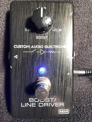 Dunlop MXR CAE MC401 Boost Line Driver Guitar Effect Pedal Demo - Dark Gray