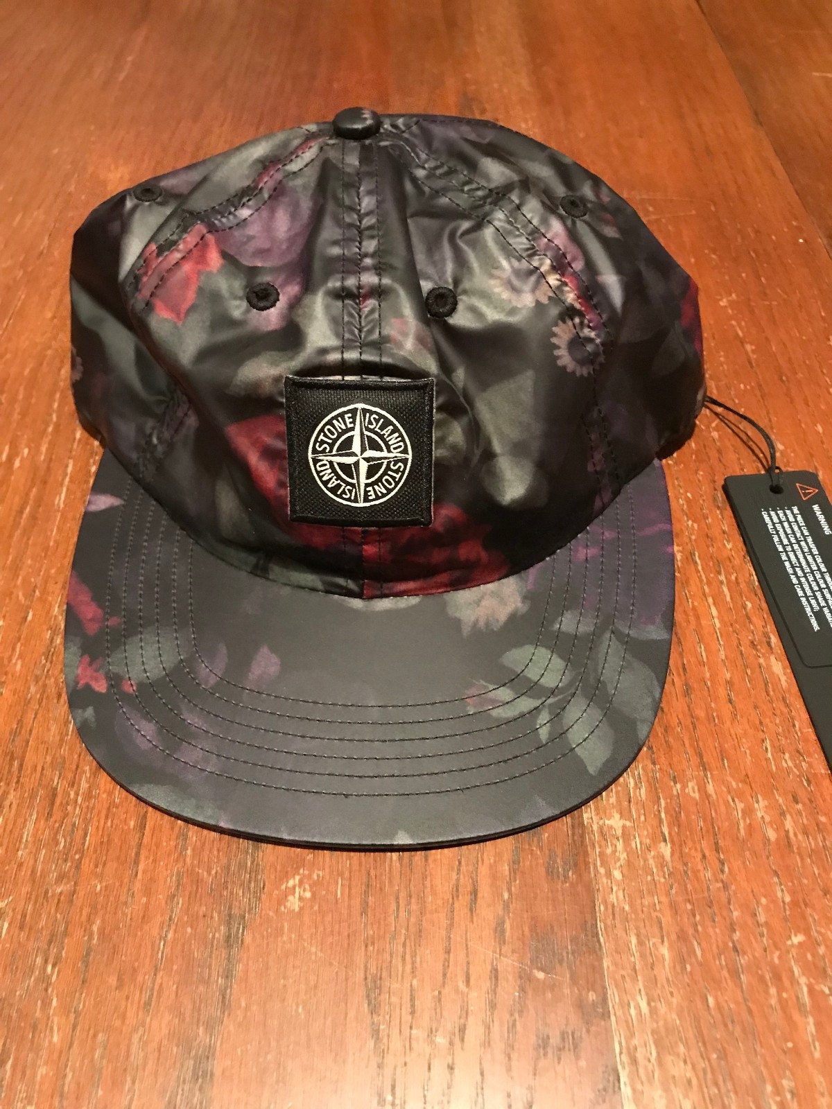 stone island x supreme cap
