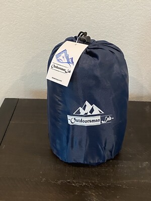 Outdoorsman Lab Ultralight Inflatable Sleeping Pad Mat for Camping Navy Blue