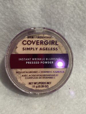 Covergirl Simply Ageless Instant Wrinkle Blurring 200 Fair Ivory Damaged See Pic