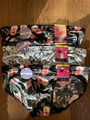 NWT SEXY! (3) M Maidenform Barely There Medium Bikini Panties DMBTBK